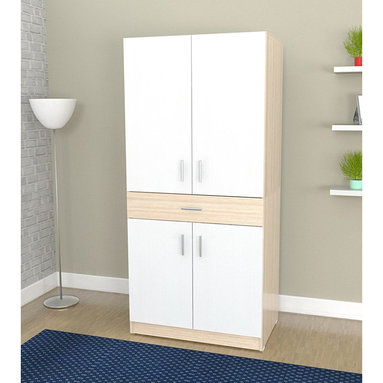Latitude Run® Lizabeta Solid Wood Armoire Desk Wayfair Canada